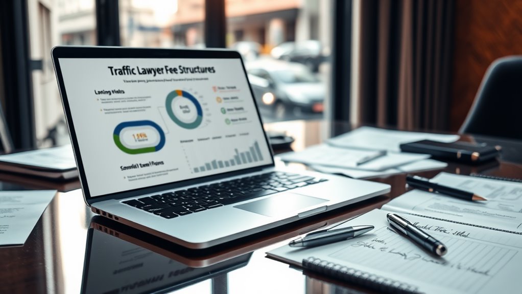 traffic lawyer fee structures